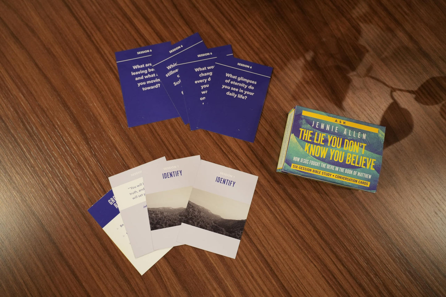 The Lie You Don't Know You Believe Conversation Card Deck: How Jesus Fought the Devil in the Book of Matthew