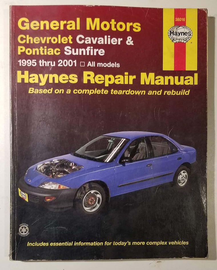 Haynes General Motors Chevrolet Cavalier & Pontiac Sunfire 1995-2001 (Hayne's Automotive Repair Manual)