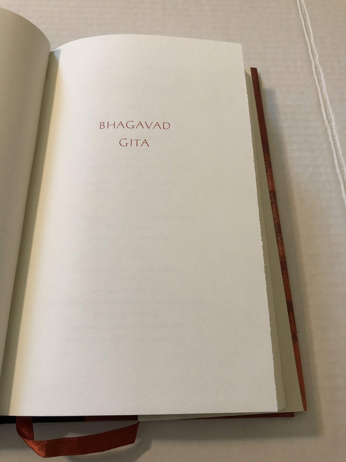 Bhagavad Gita: A New Translation by Mitchell, Stephen