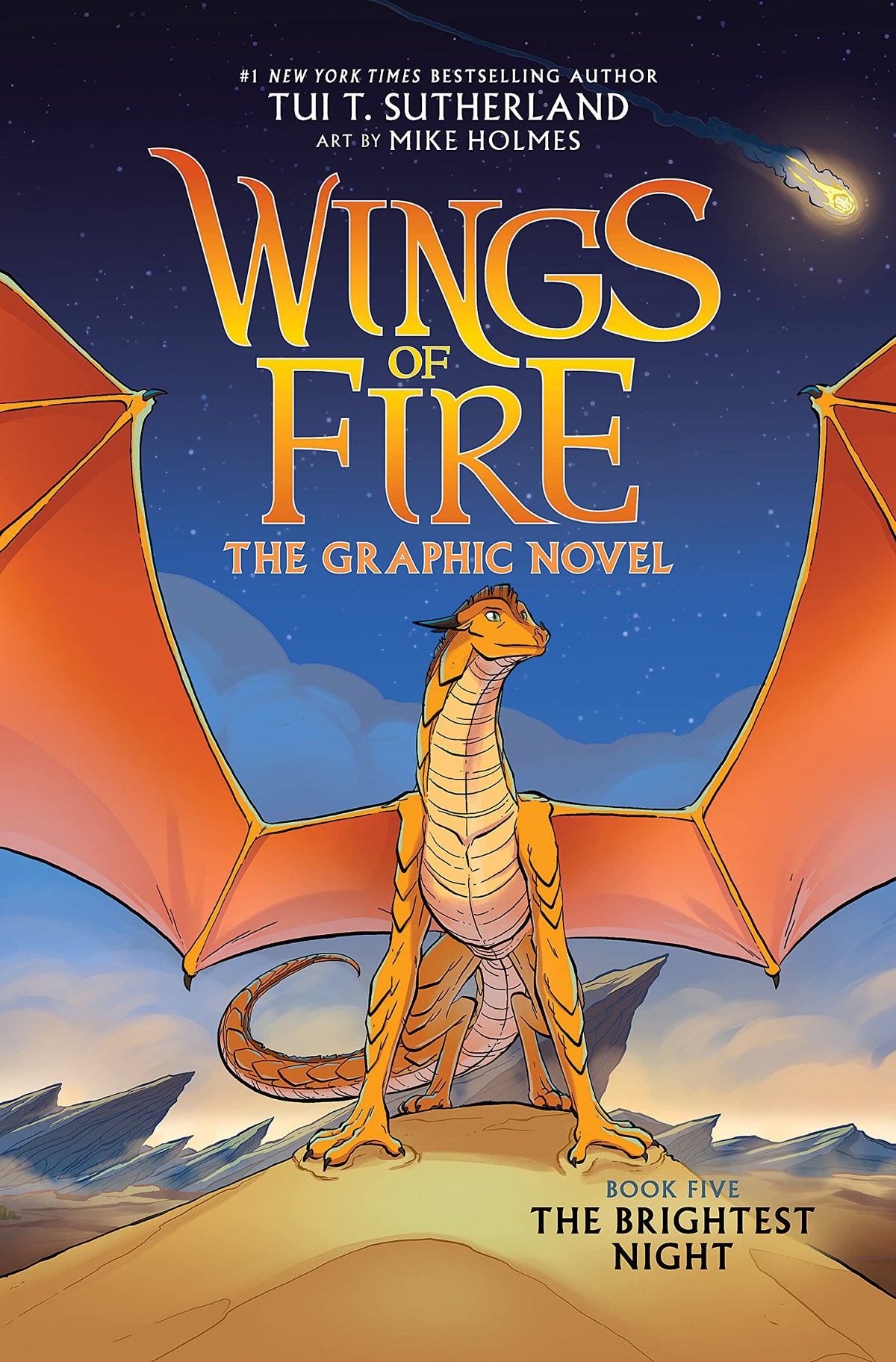 Wings of Fire: The Brightest Night: A Graphic Novel (Wings of Fire Graphic Novel #5) (5)