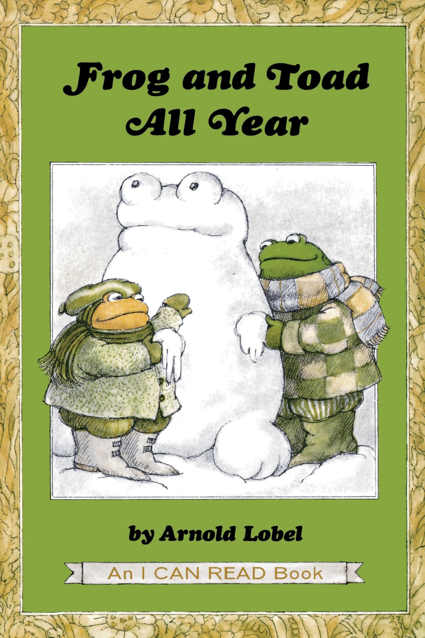 Frog and Toad All Year: A Beloved Early Reader About Friendship in Winter, Spring, Summer, and Fall Seasons (I Can Read Level 2)