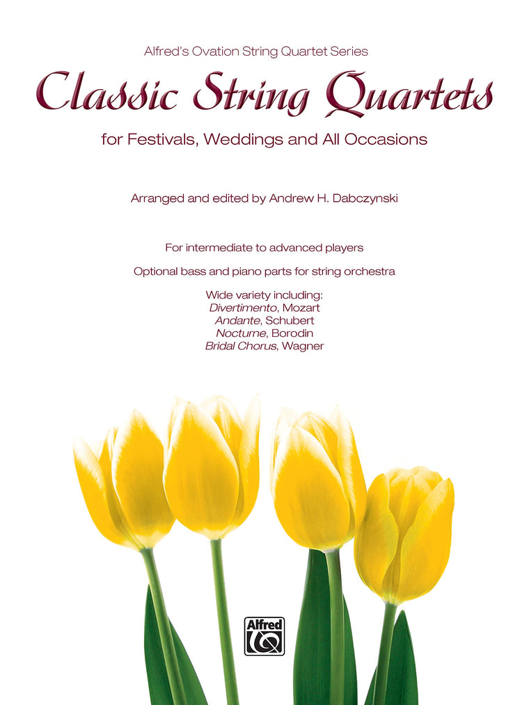 Classic String Quartets for Festivals, Weddings, and All Occasions: Conductor Score (Alfred's Ovation String Quartet Series)