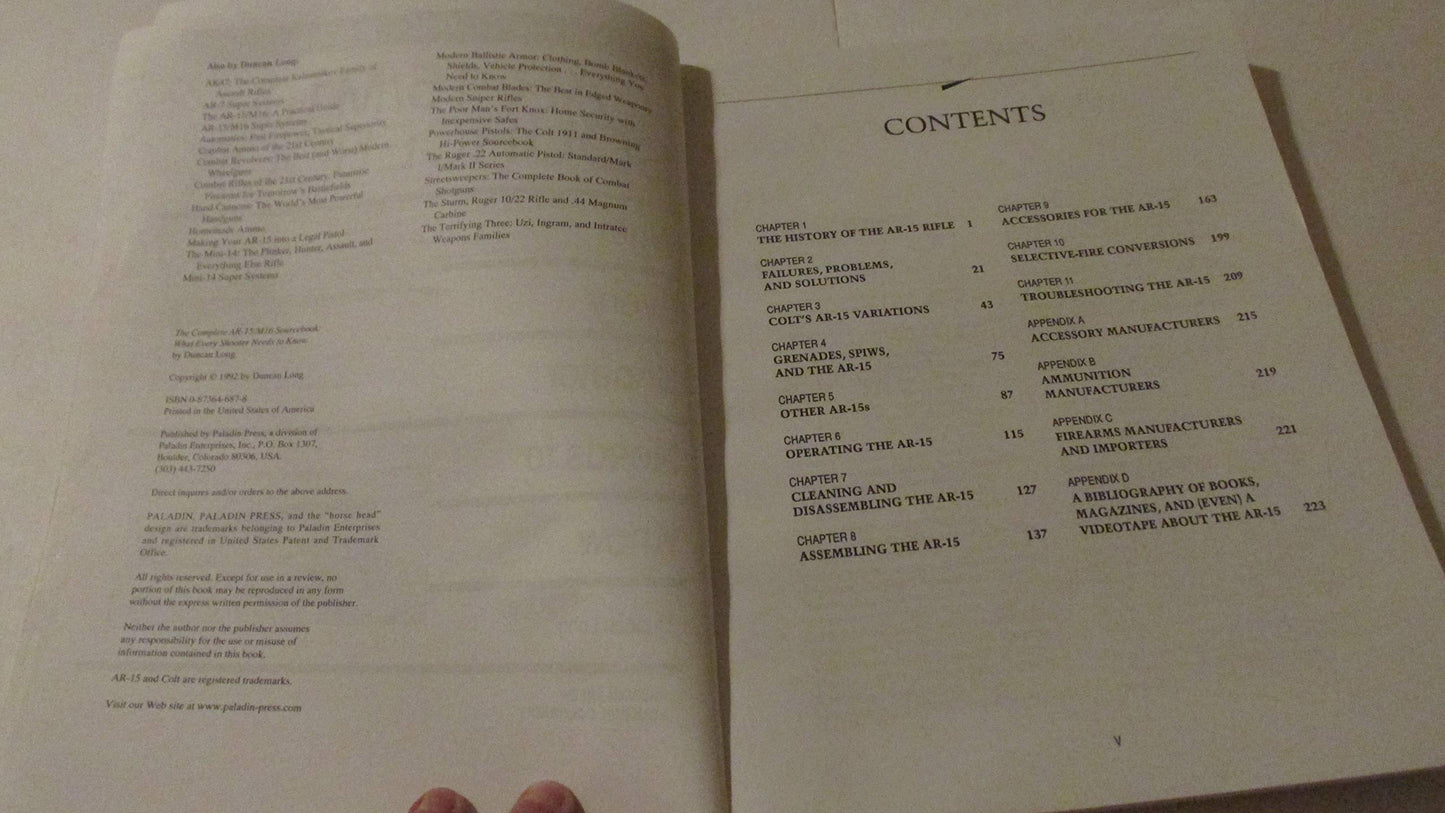 Complete AR-15/M16 Sourcebook: What Every Shooter Needs to Know