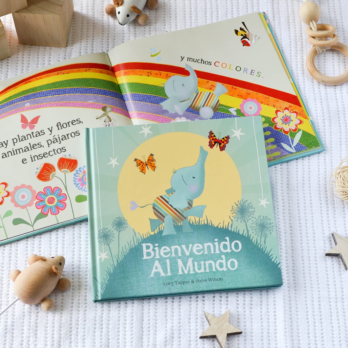 Bienvenido Al Mundo: Keepsake Gift Book for the Arrival Of a New Baby (Spanish Edition)