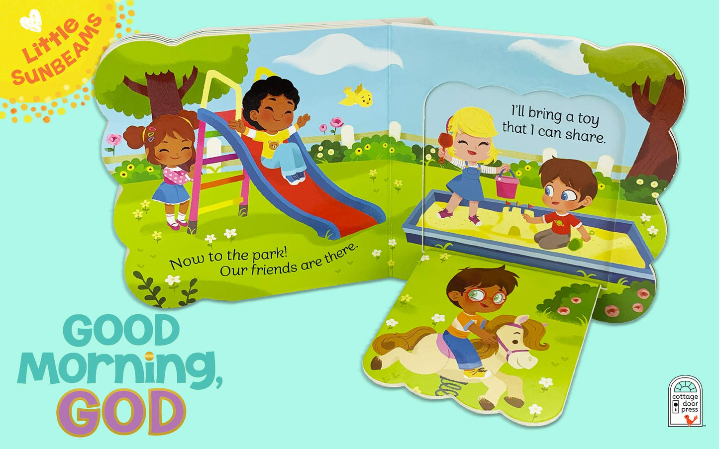 Good Morning, God - Lift-a-Flap Board Book Gift for Easter B