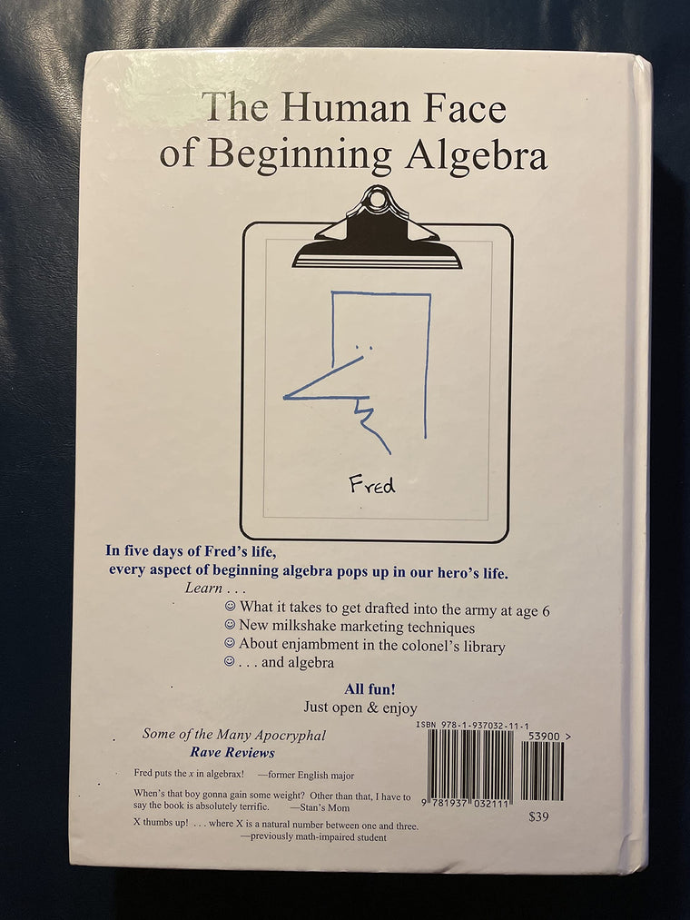 Life of Fred Beginning Algebra Expanded Edition — back cover