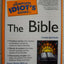 The Complete Idiot's Guide to the Bible, Third Edition