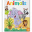 Little Artist Copy Colouring Boxset : Pack of 8 Books (Birds, Sea Animals, Fruits, Vegetables, Dinosaurs, Cars and People Around Us)
