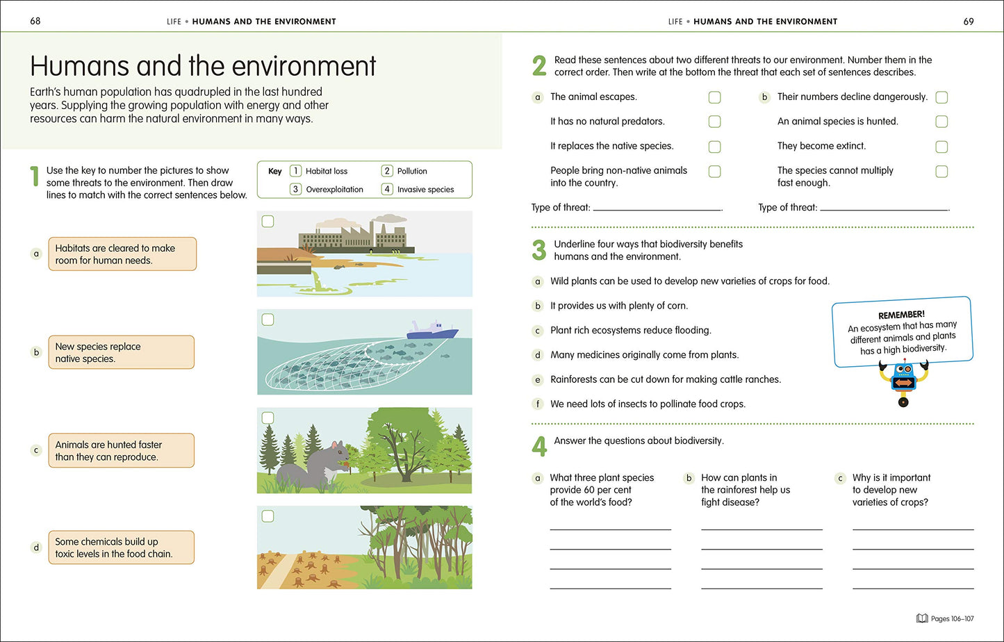 How to Be Good at Science, Technology and Engineering Workbook, Grades 2-5 (DK How to Be Good at)