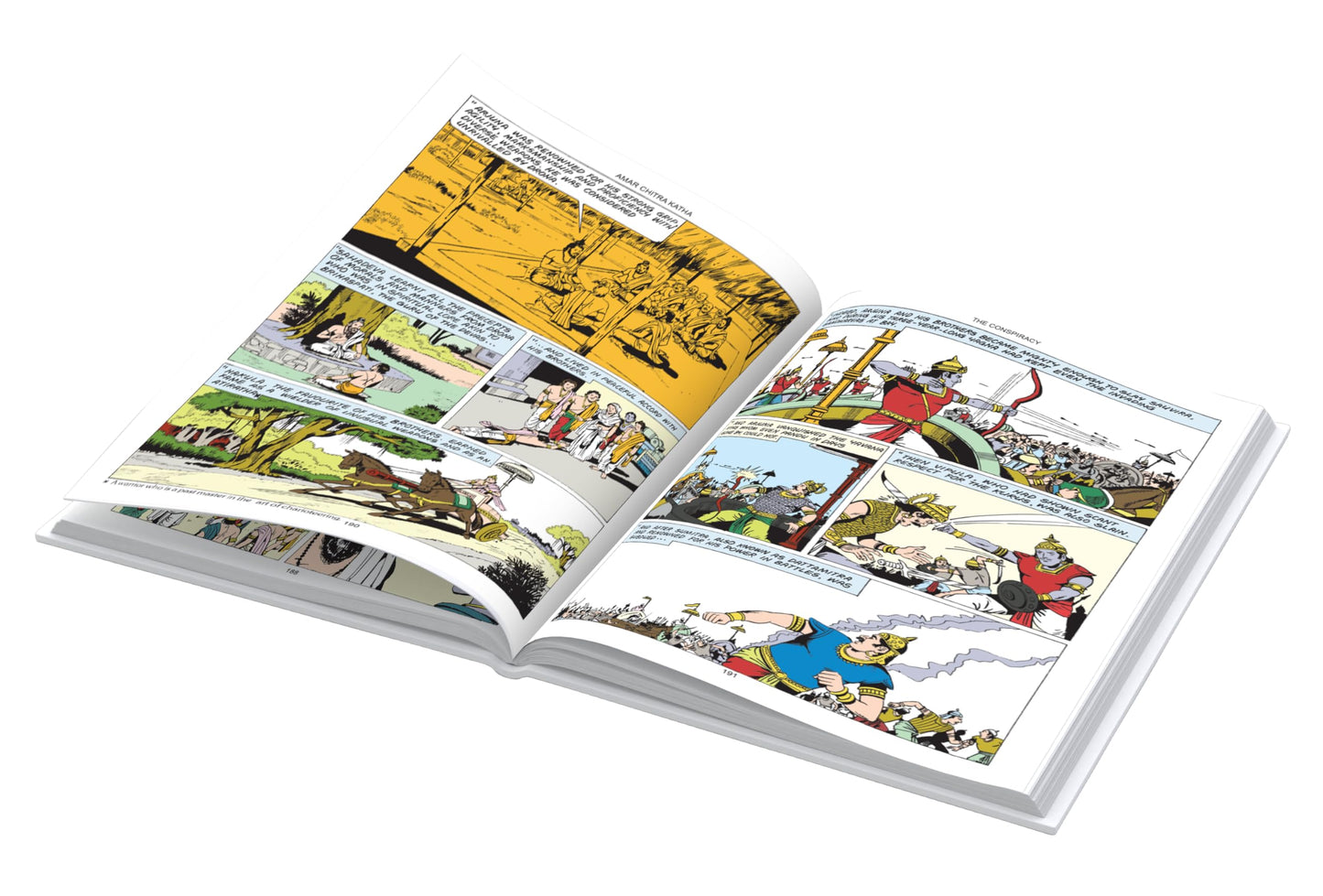 Mahabharata Collection: 42 Books in 3 Volumes  Indian Mythology & History  Children's Comic Books  Amar Chitra Katha
