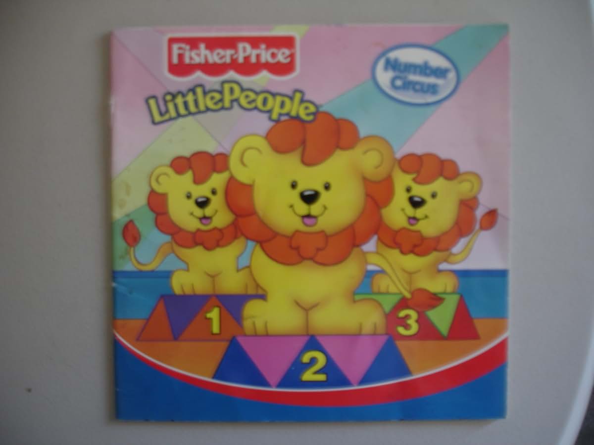 Fisher Price Little People 8x8 Storybook - Number Circus (Fisher-Price Little People 8x8 Storybooks)