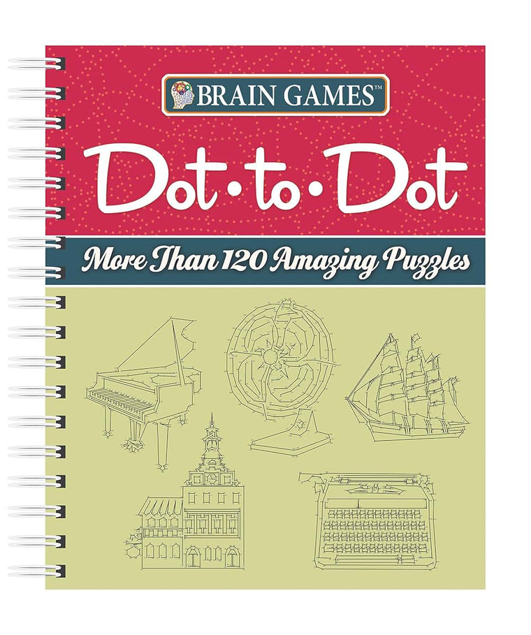 Brain Games - Dot-to-Dot: More than 120 Amazing Puzzles