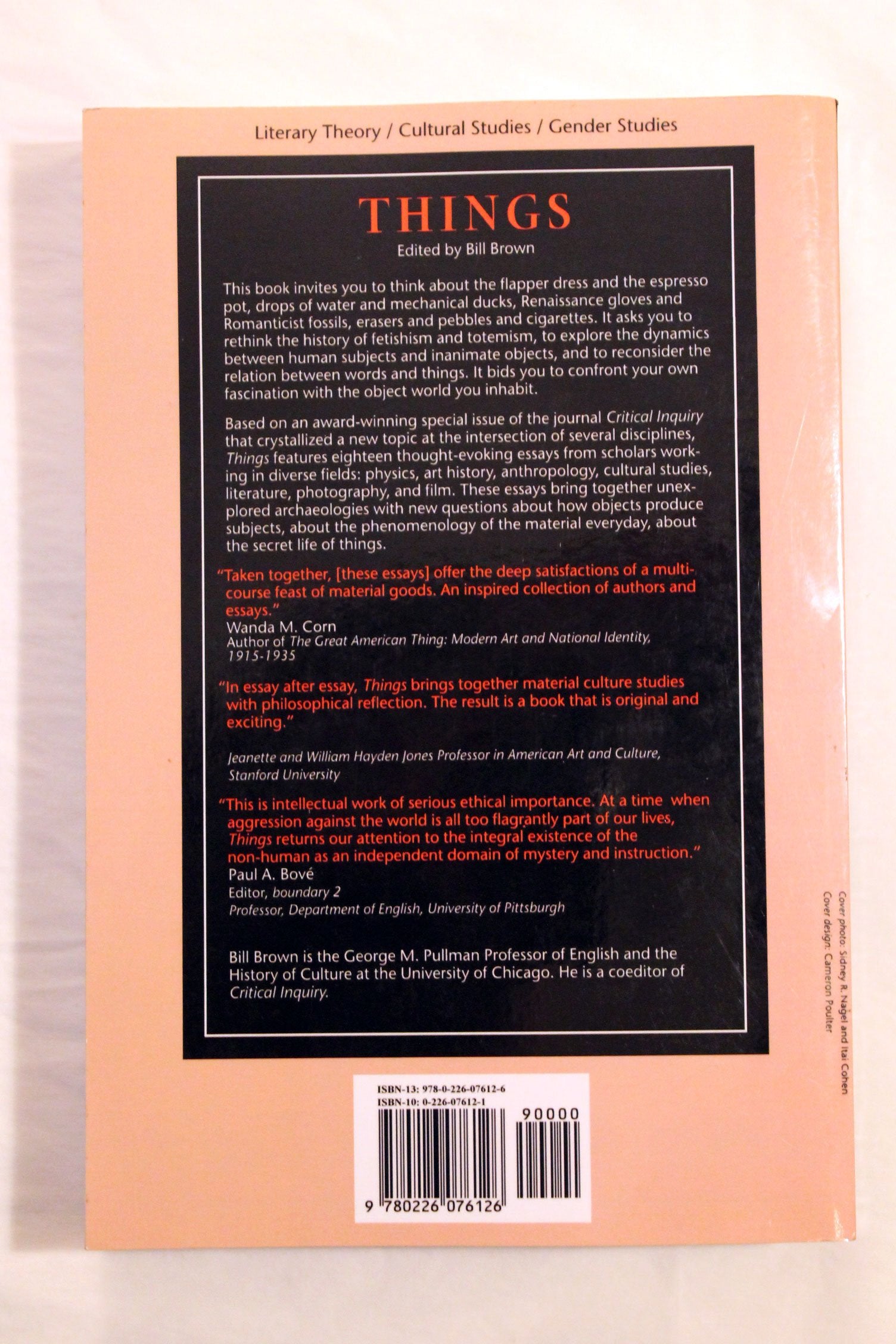 Things (A Critical Inquiry Book)