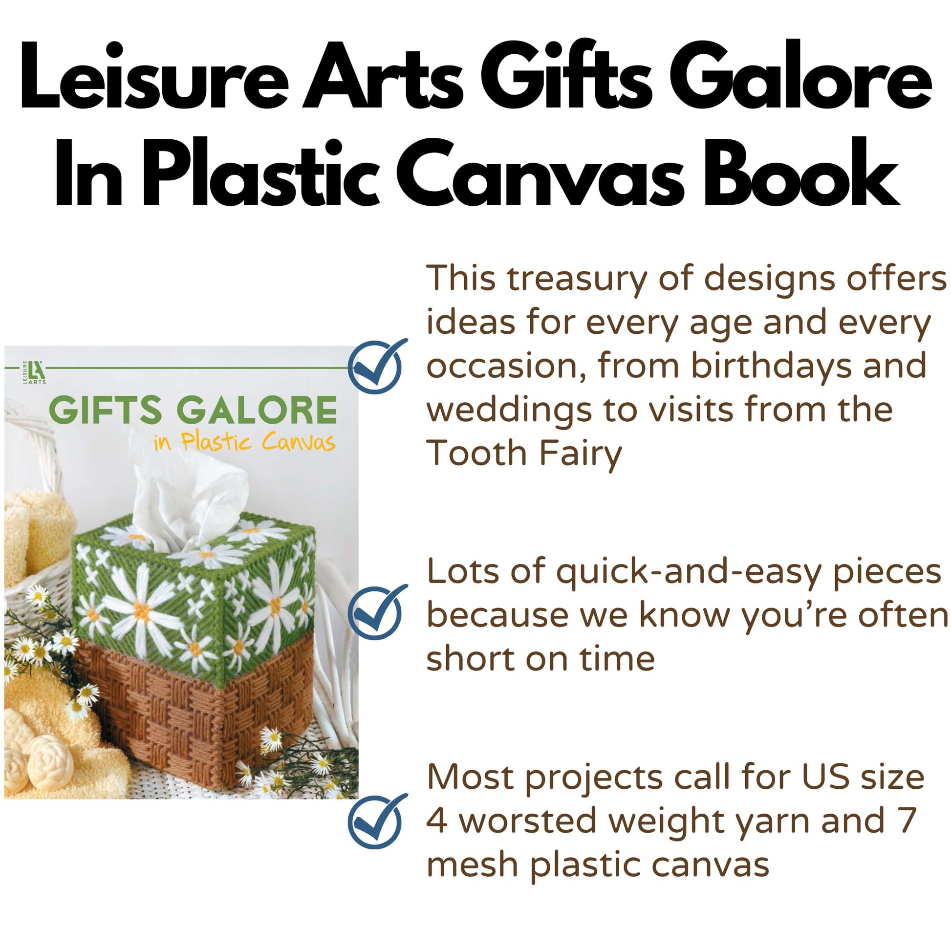 Leisure Arts LA-6620, Gifts Galore in Plastic Canvas