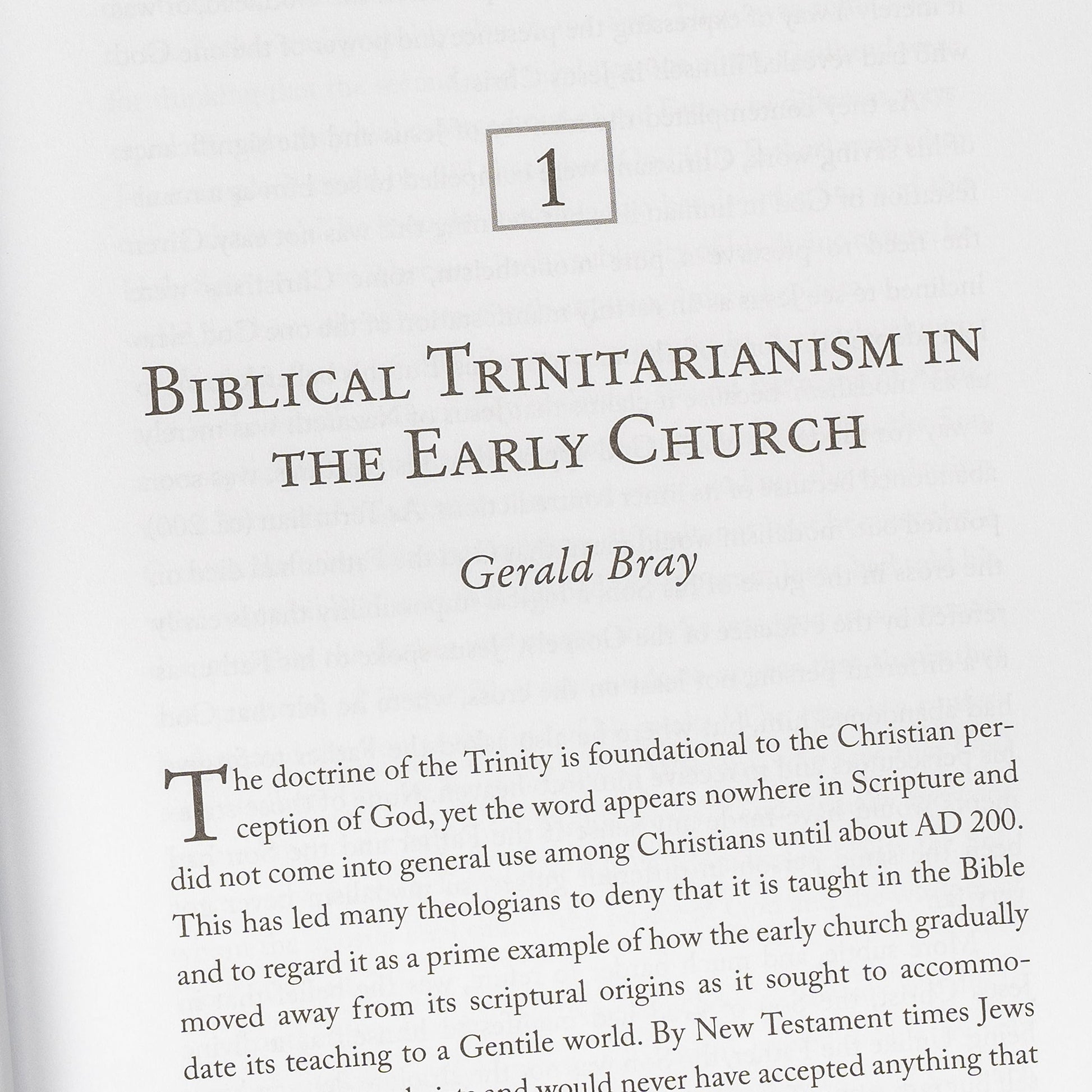 The Trinity in the Canon: A Biblical, Theological, Historical, and Practical Proposal
