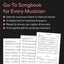 Best Fake Book Ever 5th Edition: Over 1000 Songs for Keyboard Vocal Guitar and All C Instruments  Comprehensive Sheet Music with Chords Lyrics and Melodies  Songbook for performers and students