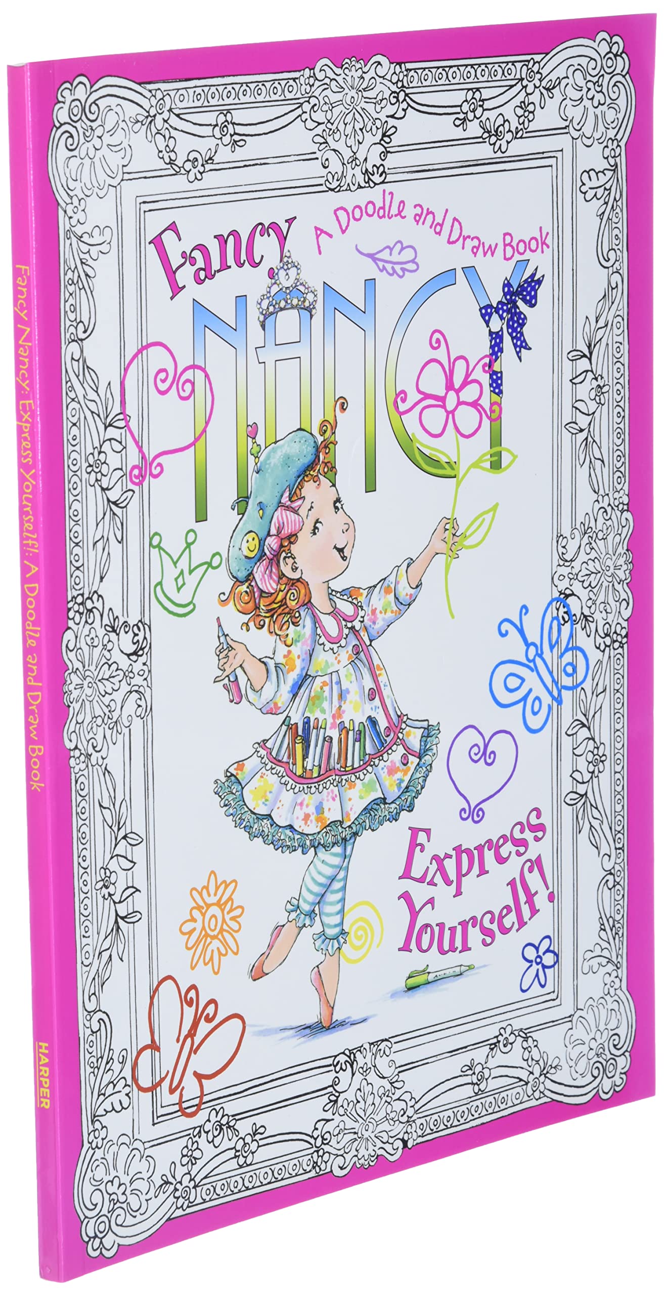 Fancy Nancy: Express Yourself!: A Doodle and Draw Book