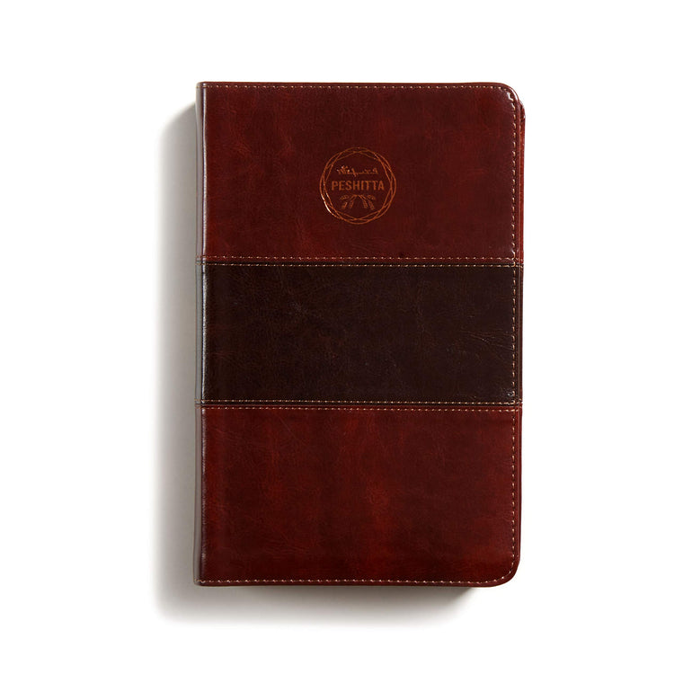 Biblia Peshitta. Símil piel, caoba duotono, con índice / Peshitta Bible. LeatherTouch, Mahogany DuoTone, Indexed (Spanish Edition)