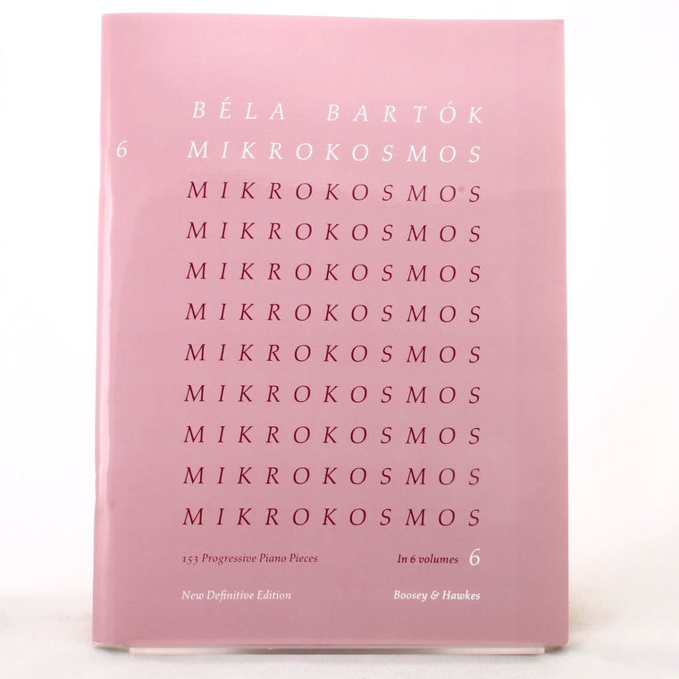 Mikrokosmos Volume 6 (Pink) - Piano Solo  Advanced Sheet Music Book for Students  Songbook with Progressive Classical Piano Studies for Technique, Rhythm Performance and Contemporary Development
