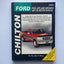 Chilton's Ford Pick-Ups and Bronco 1987-96 Repair Manual (Chilton's Total Car Care Repair Manual)