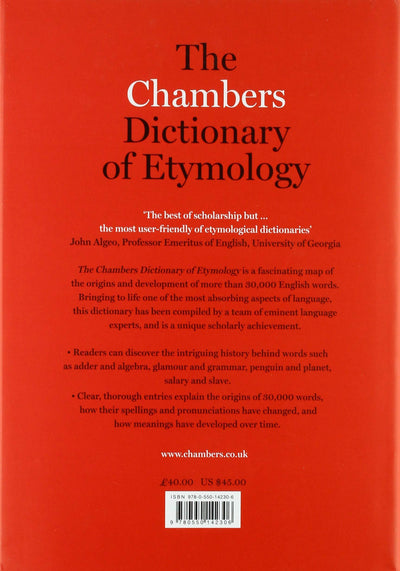 Chambers Dictionary of Etymology by Robert K. Barnhart