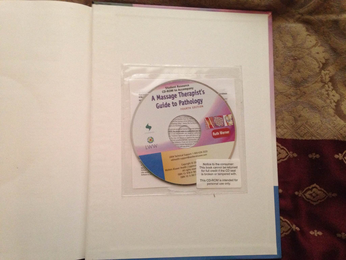 A Massage Therapist's Guide to Pathology (LWW Massage Therapy & Bodywork Educatnal Series)