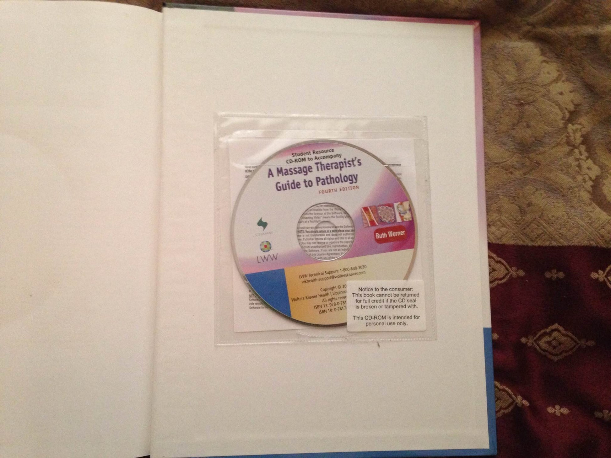 A Massage Therapist's Guide to Pathology (LWW Massage Therapy & Bodywork Educatnal Series)