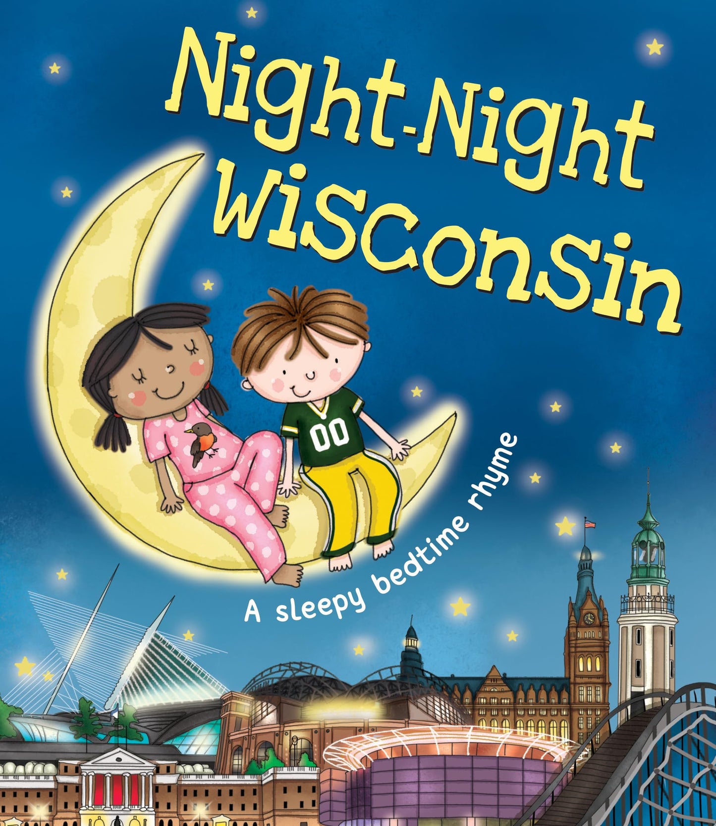 Night-Night Wisconsin: A Sweet Goodnight Board Book for Kids and Toddlers