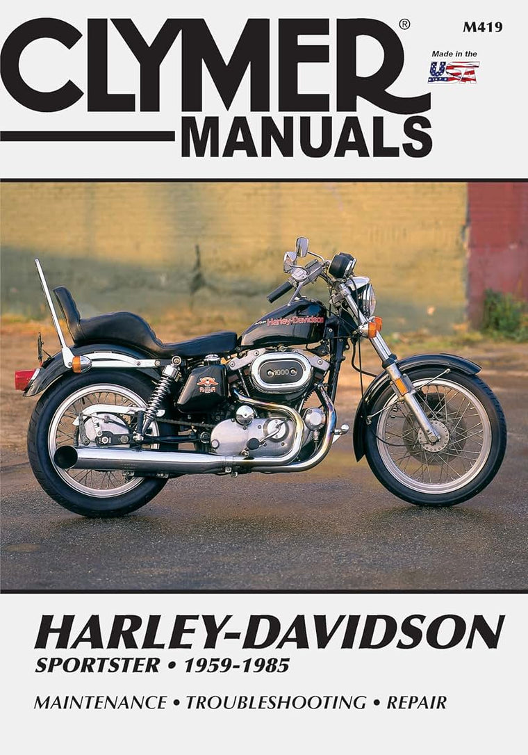 Clymer Harley-Davidson Sportsters 1959-1985: Service, Repair, Maintenance (Clymer Motorcycle)
