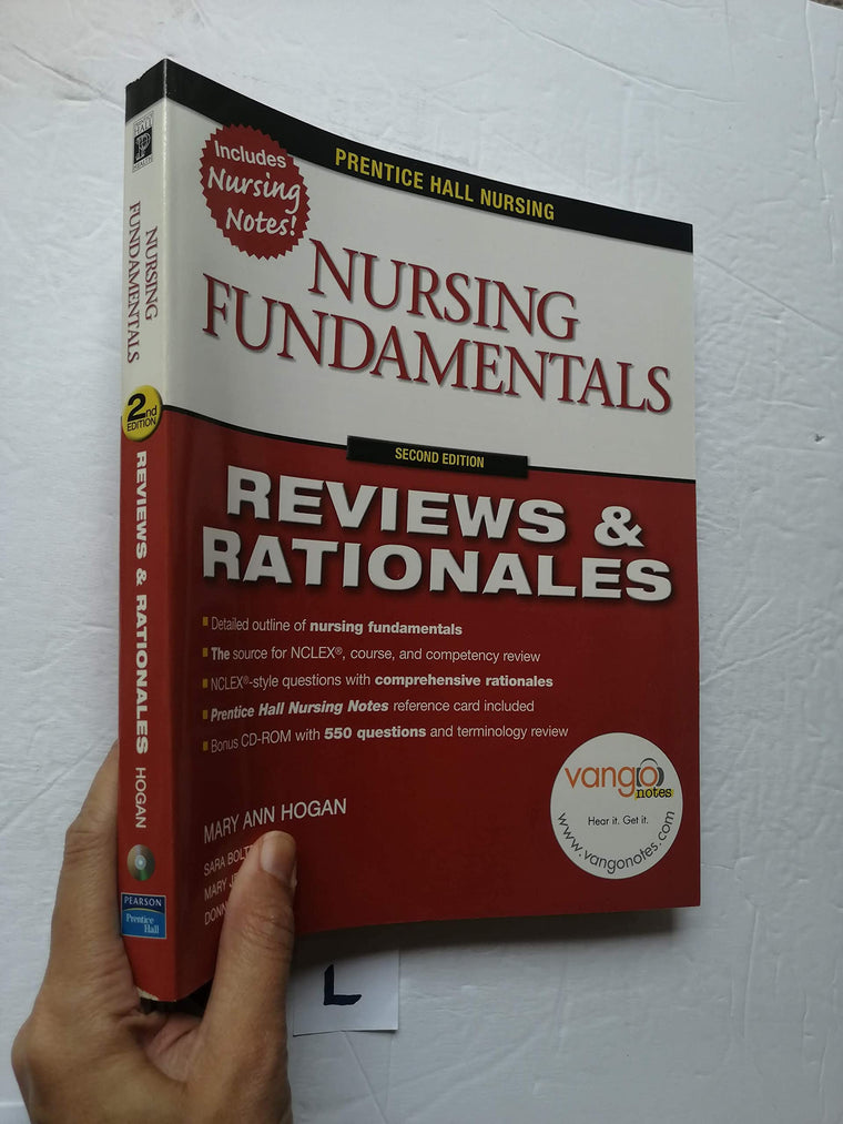 Prentice Hall Reviews & Rationales: Nursing Fundamentals — back cover