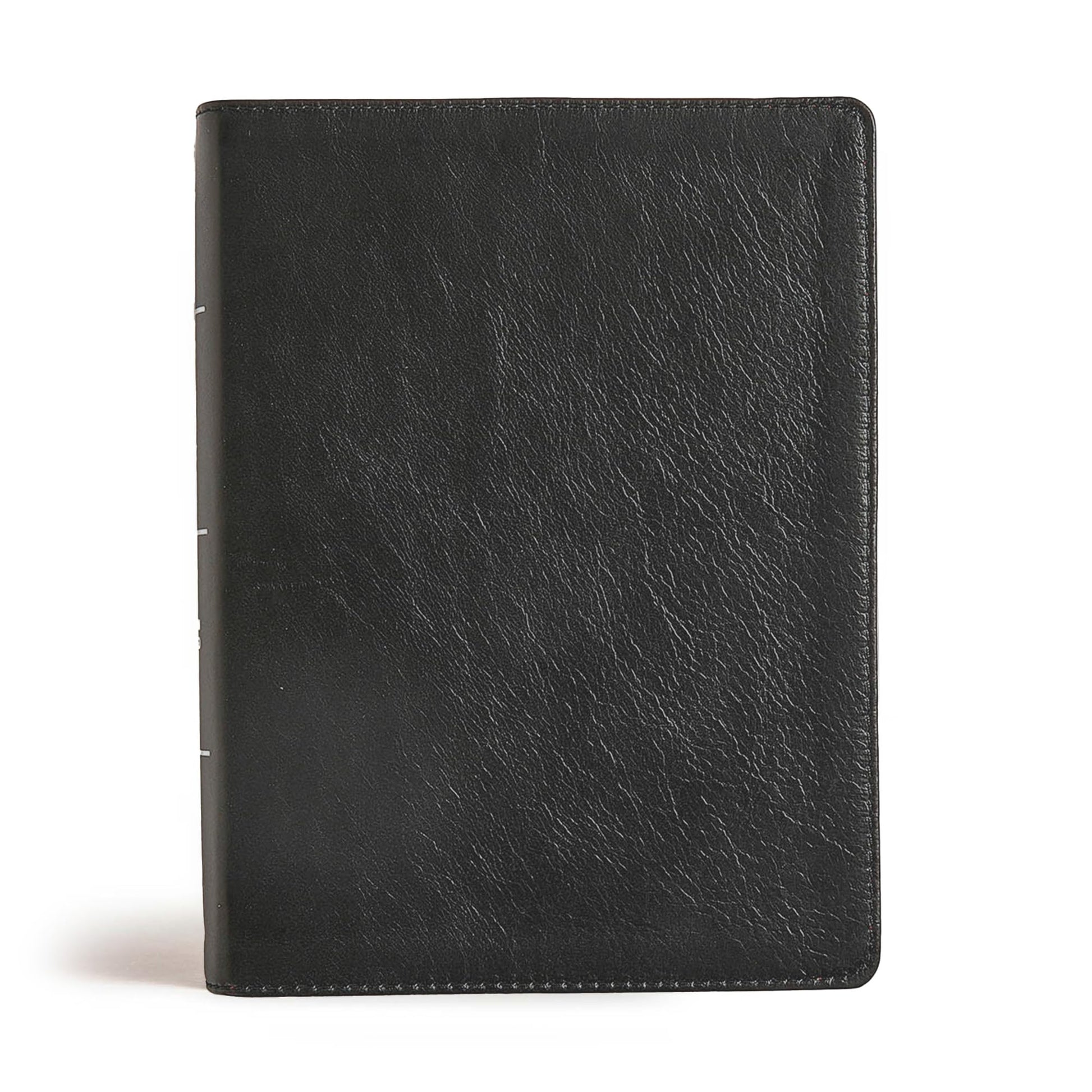 CSB Tony Evans Study Bible, Black Genuine Leather, Black Letter, Study Notes and Commentary, Articles, Videos, Charts, Easy-to-Read Bible Serif Type