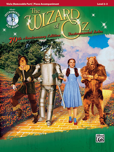 The Wizard of Oz Instrumental Solos for Strings: Viola, Book & CD (Pop Instrumental Solos Series)
