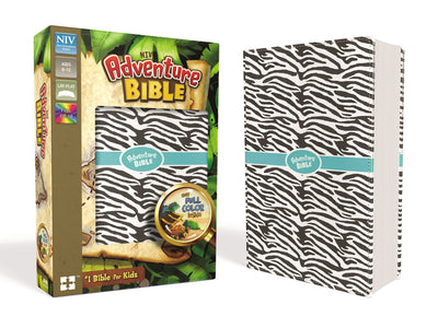 NIV, Adventure Bible, Leathersoft, Zebra Print, Full Color I