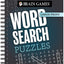 Brain Games - Large Print: Word Search Puzzles (Dark Gray)