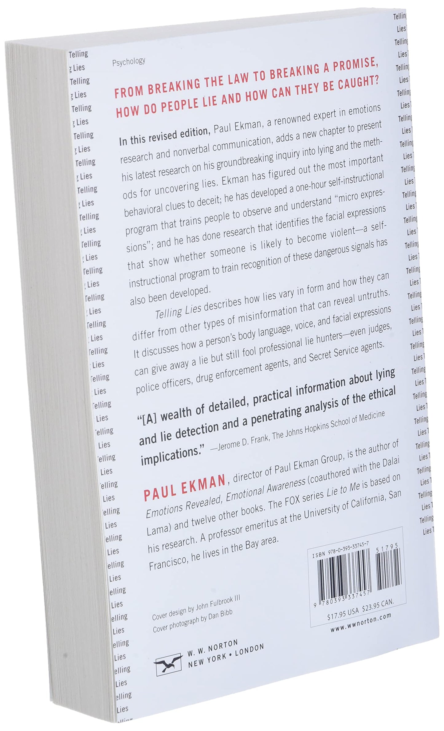 Telling Lies: Clues to Deceit in the Marketplace, Politics, and Marriage