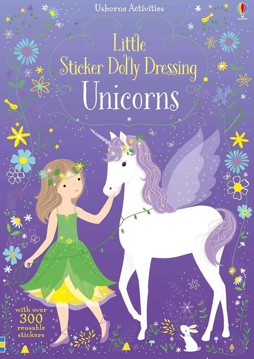 Little Sticker Dolly Dressing Unicorns: An Interactive and Enchanting Sticker Adventure With Dress-Up Fun For Kids Exploring Unicorns and their Magical World