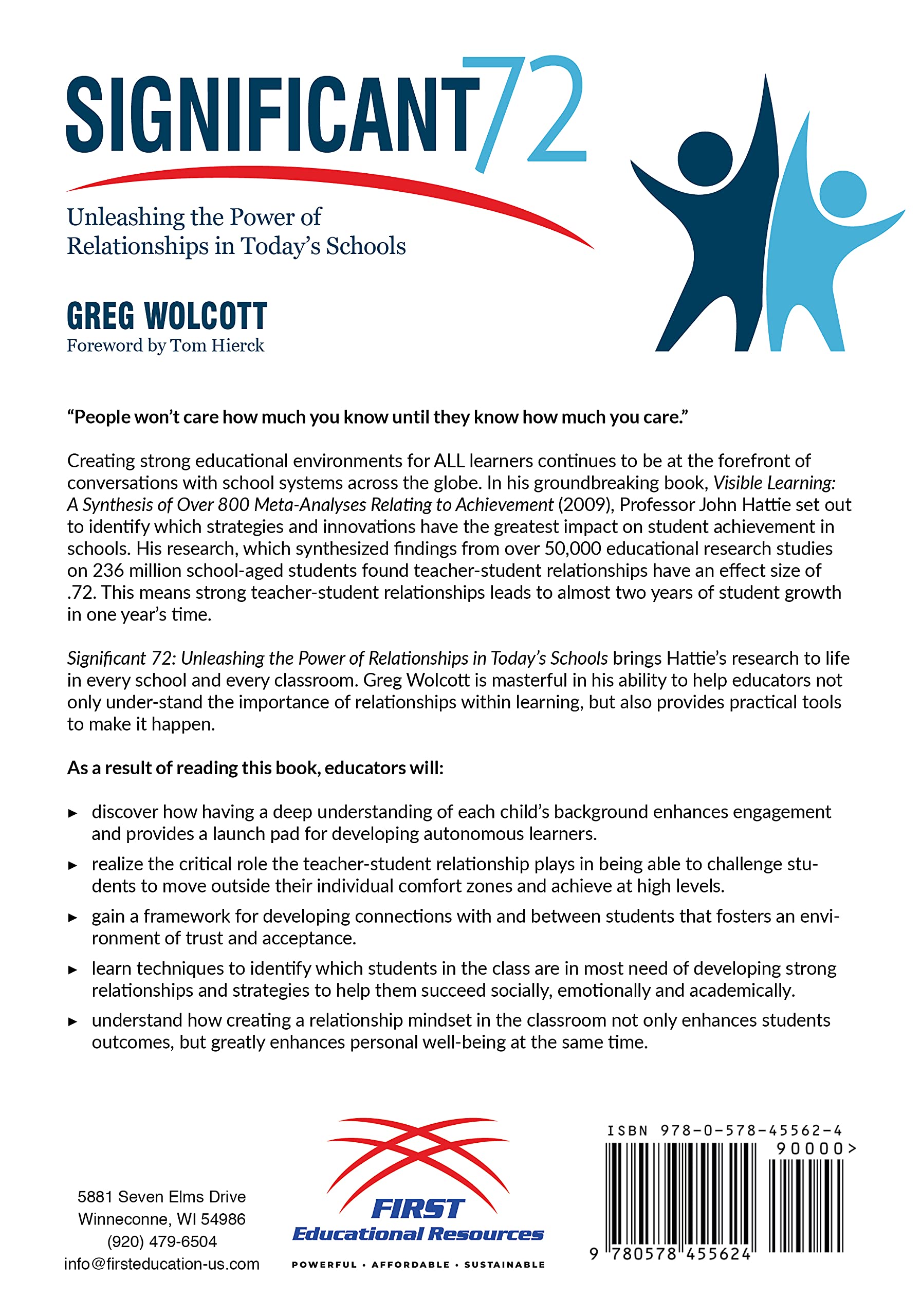 Significant 72: Unleashing the Power of Relationships in Todays Schools