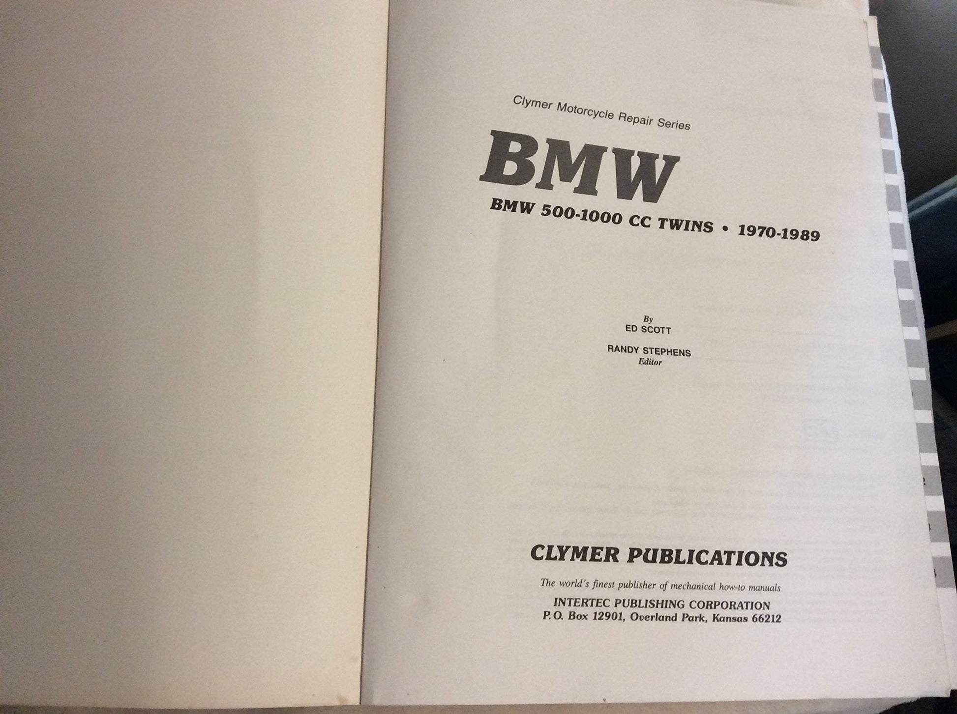 Clymer BMW R-Series, 1970-1989 Service - Repair - Maintenance ( Motorcycle )