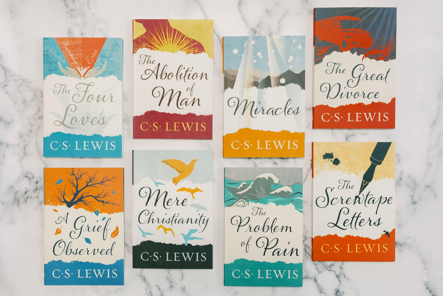 The C. S. Lewis Signature Classics (8-Volume Box Set): An Anthology of 8 C. S. Lewis Titles: Mere Christianity, The Screwtape Letters, Miracles, The ... The Abolition of Man, and The Four Loves