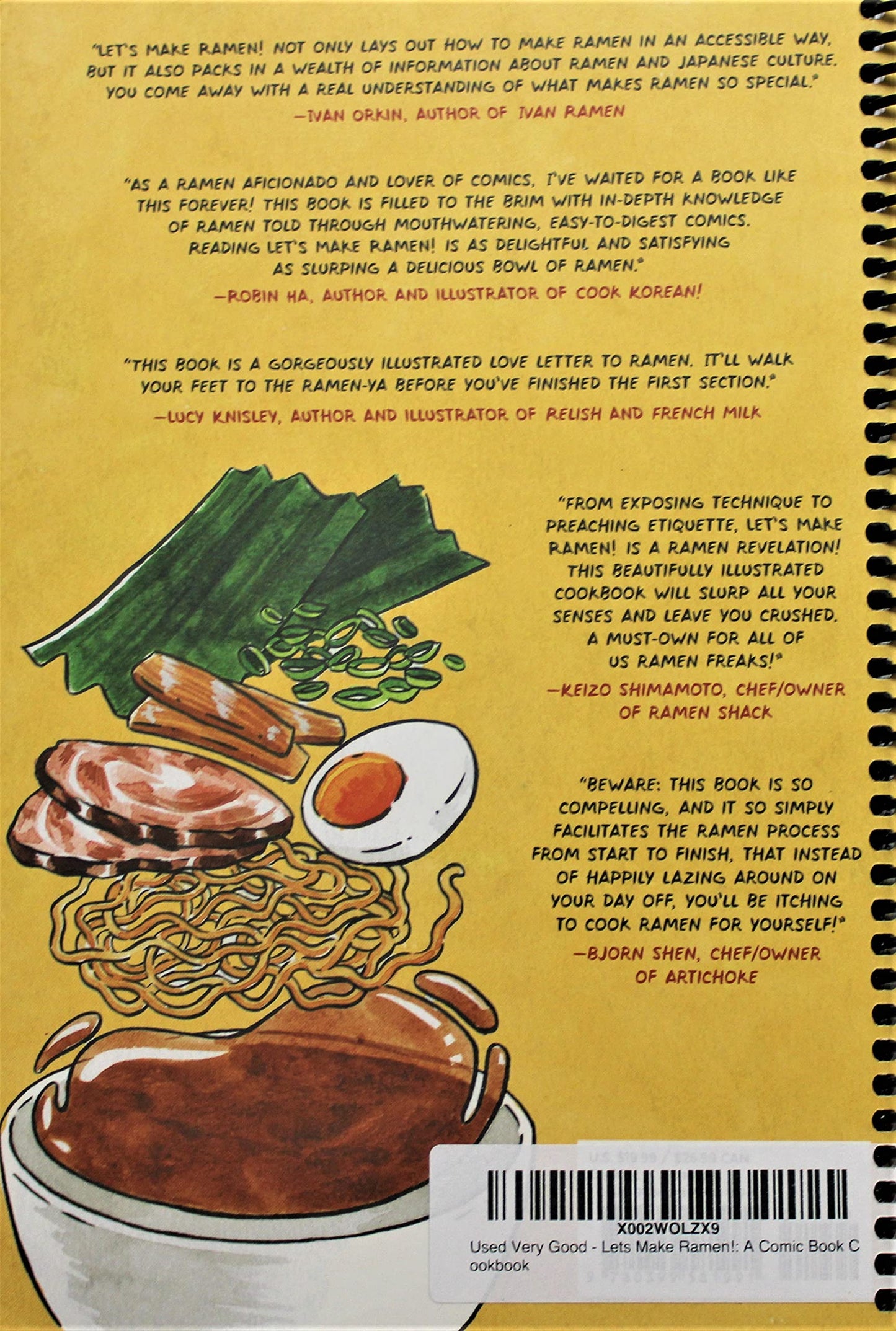 Let's Make Ramen!: A Comic Book Cookbook by Miakarts Books