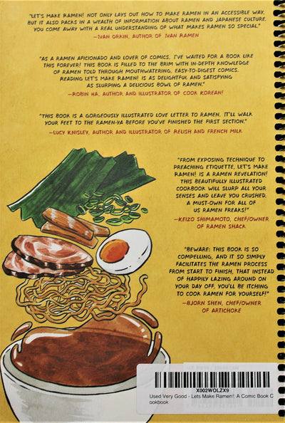 Let's Make Ramen!: A Comic Book Cookbook by Miakarts Books