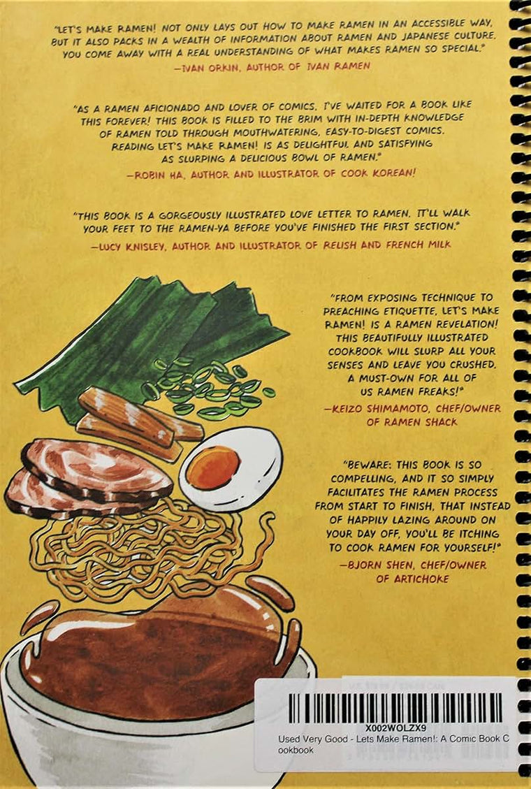 Let's Make Ramen!: A Comic Book Cookbook by Miakarts Books