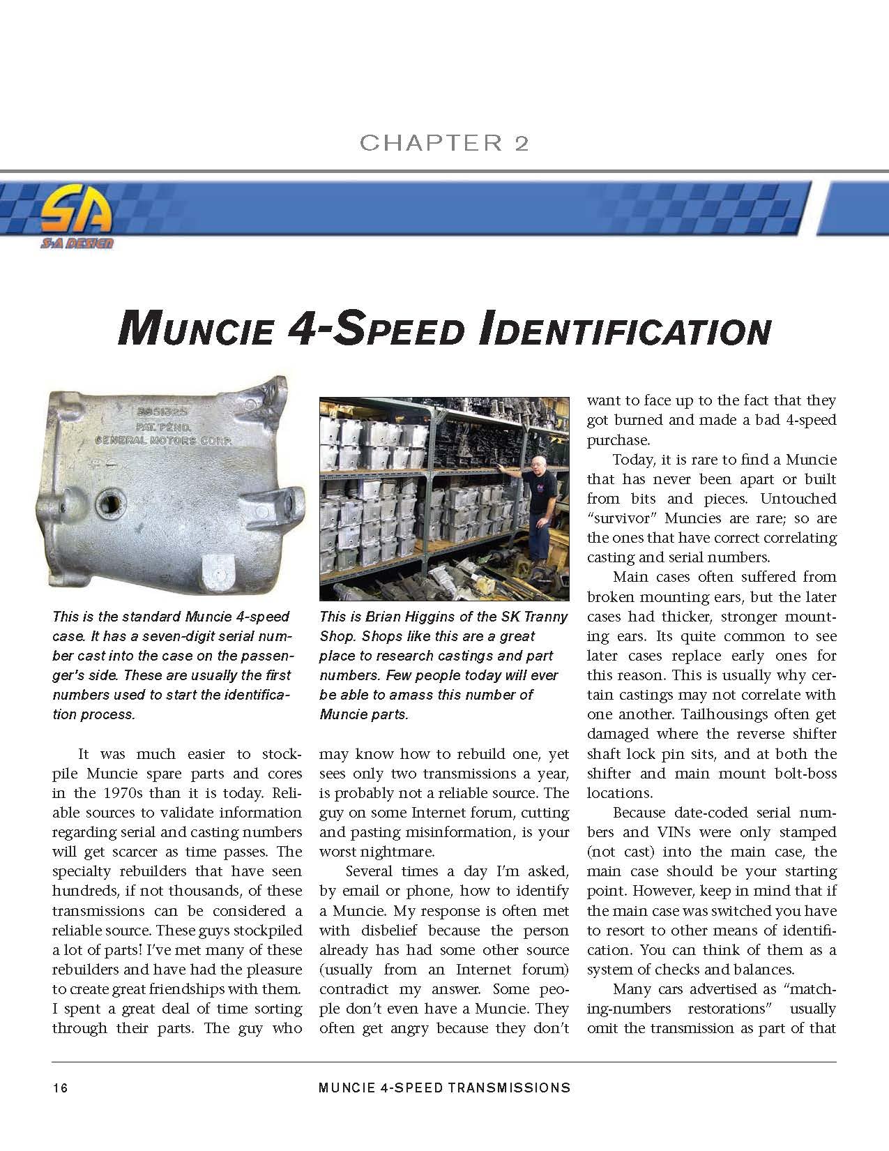 Muncie 4-Speed Transmissions: How to Rebuild and Modify (Sa Design)