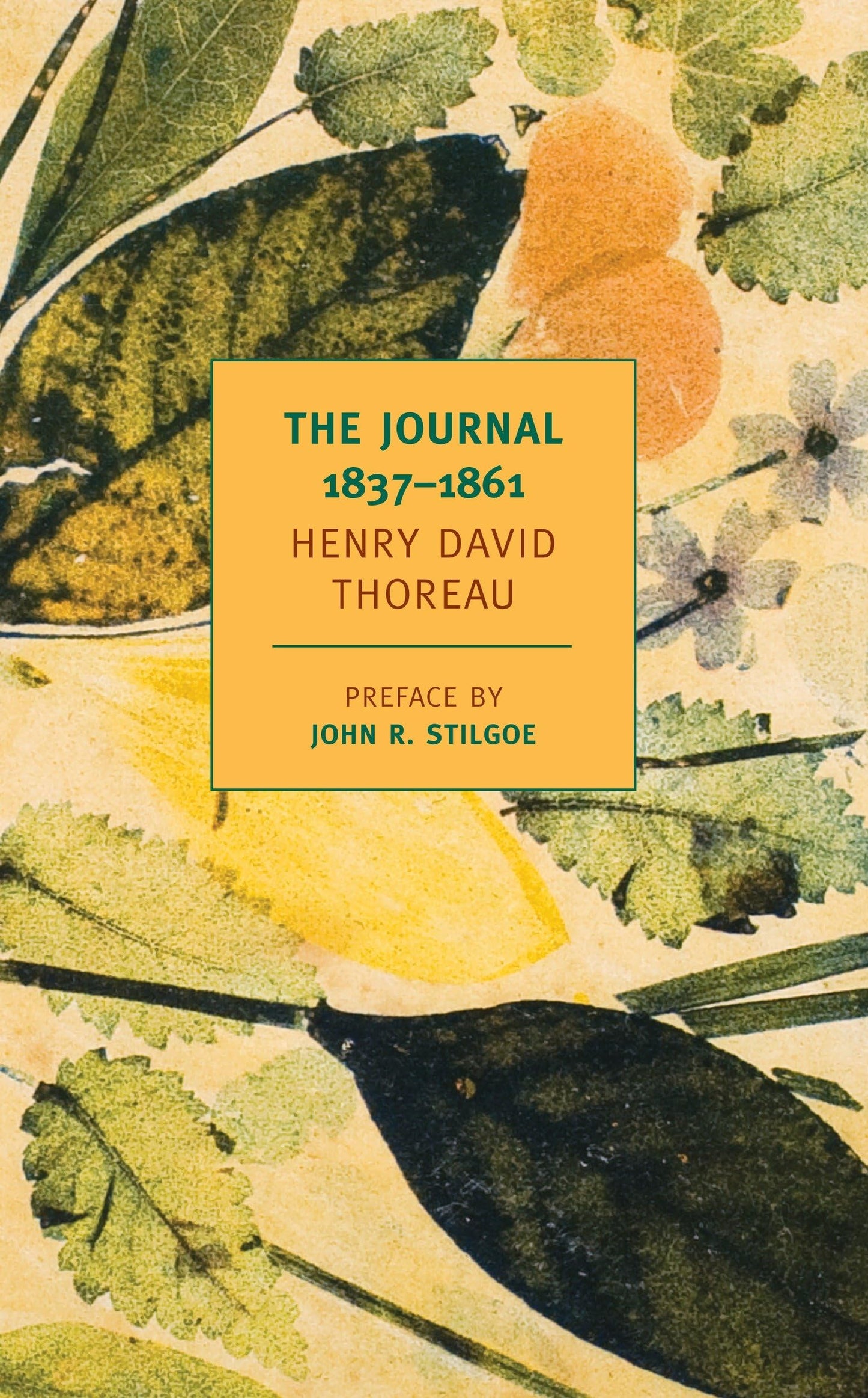 The Journal of Henry David Thoreau, 1837-1861 (New York Revi