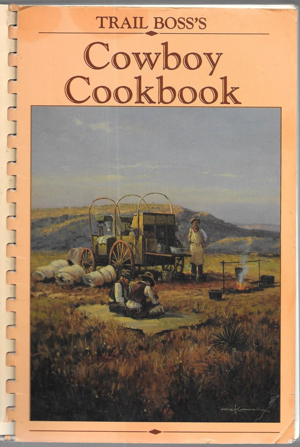 Trail Boss's Cowboy Cookbook by Society for Range Management
