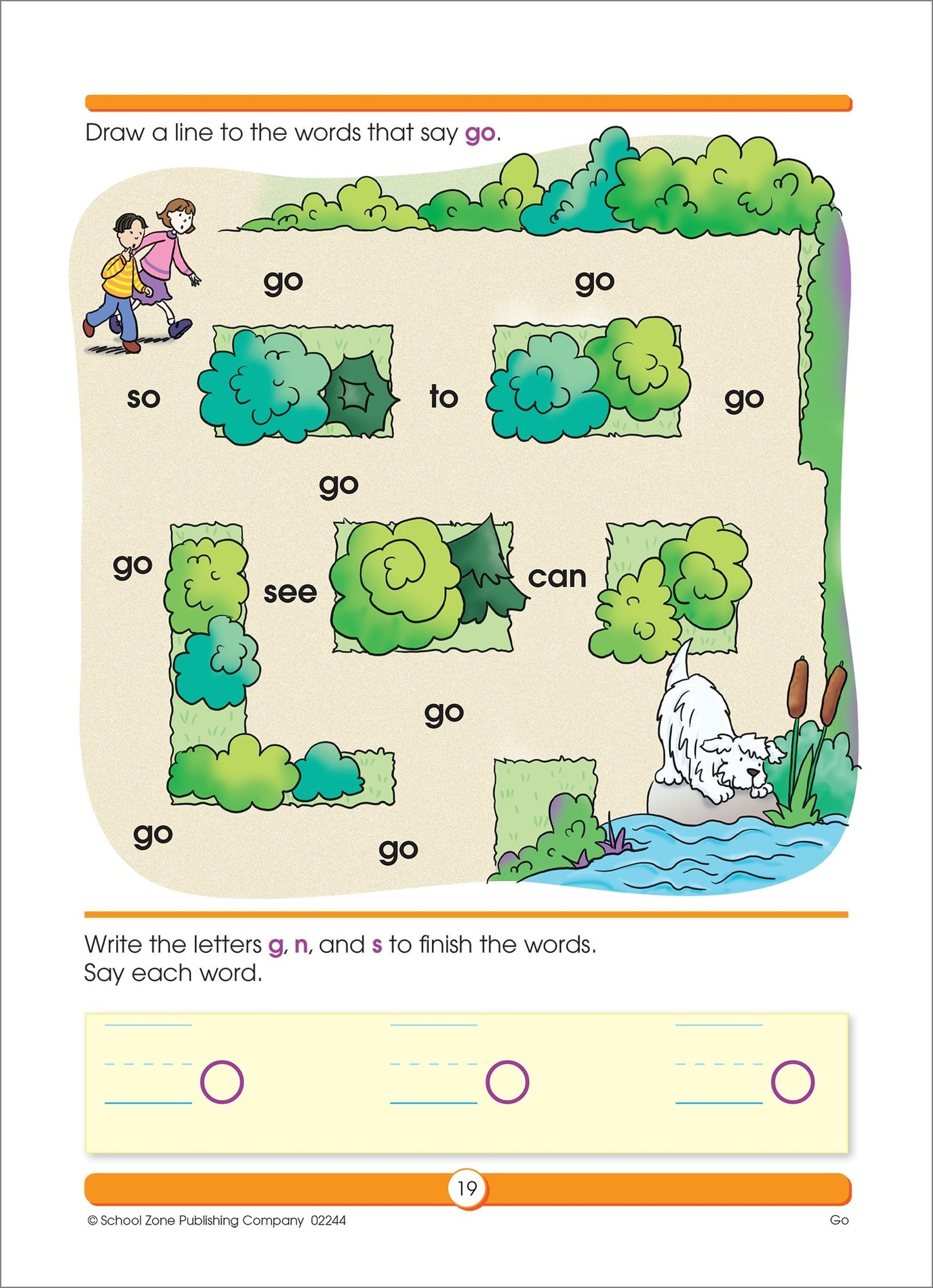 School Zone Sight Word Fun Workbook: 64 Pages, 1st Grade, Word Recognition, Spelling, Letter Sounds, Context Clues, Categorizing, Ages 6 to 7 (I Know It! Book Series)