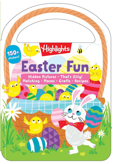 Easter Fun: Easter Basket Stuffer Gift for Kids 3-6, Jam-Packed Easter Fun in 48 Pages Featuring Puzzles, Games, Recipes and More Egg-cellent Activities to Celebrate (Carry and Play Activity Books)