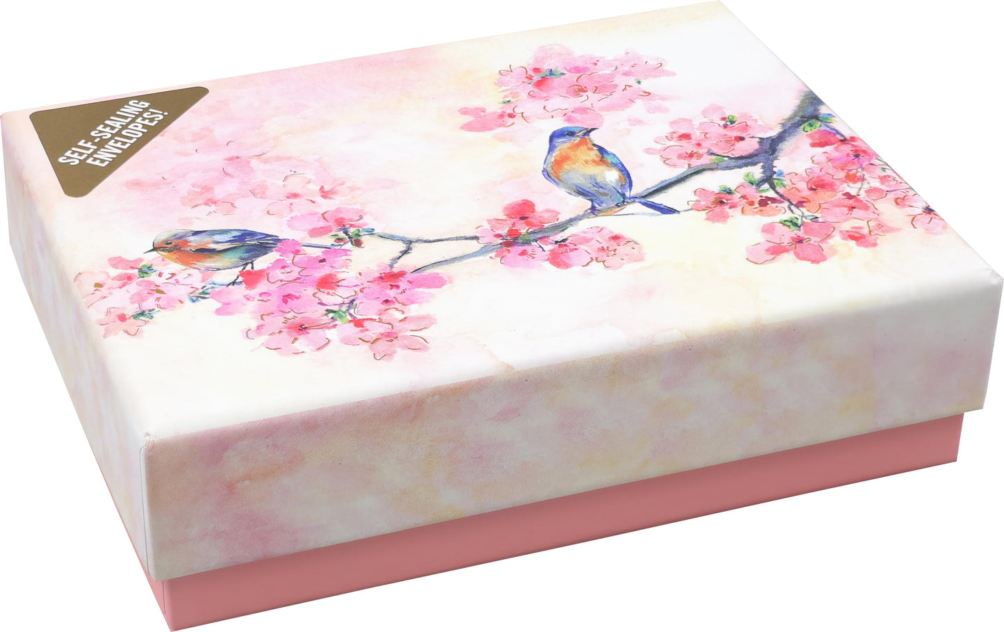 Cherry Blossoms in Spring Note Cards (14 cards, 15 self-sealing envelopes)