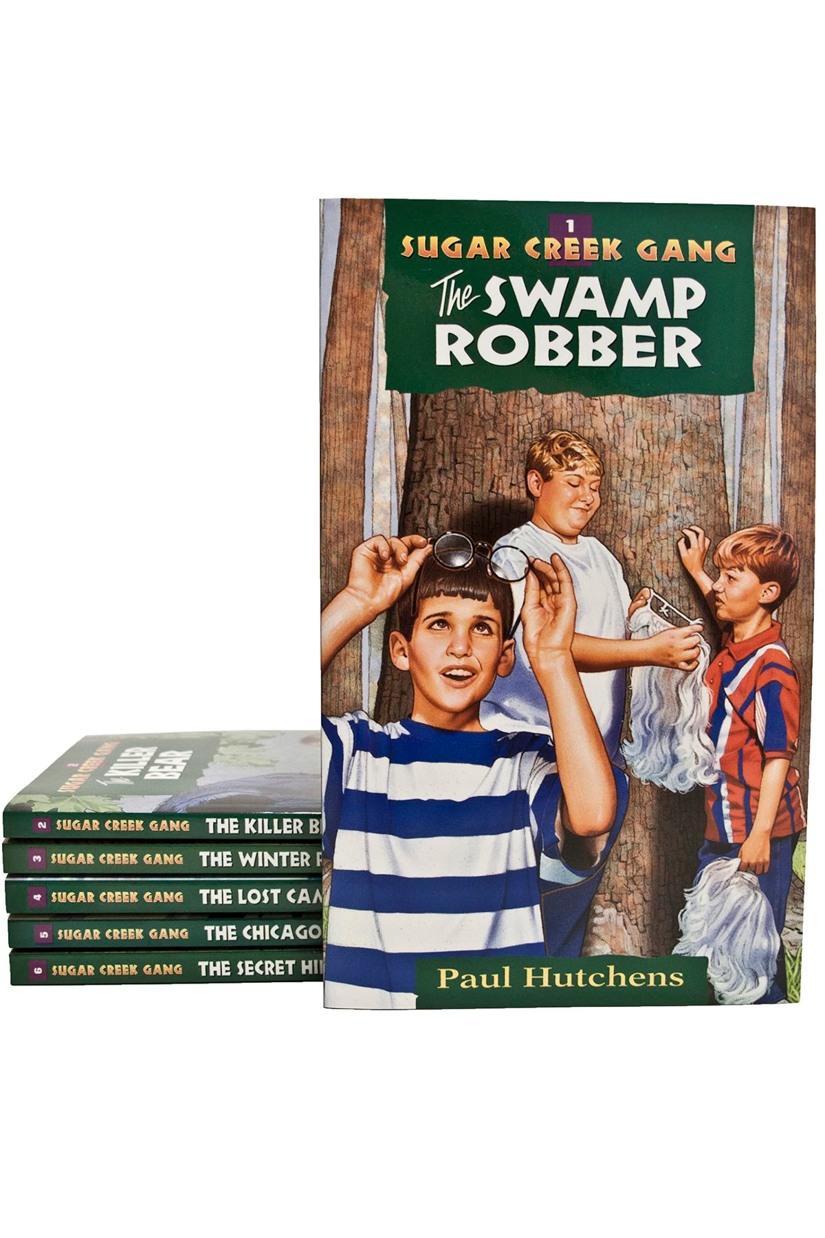 Sugar Creek Gang Books 1-6 Set (The Swamp Robber/The Killer Bear/The Winter Rescue/The Lost Campers/The Chicago Adventure/The Secret Hideout)
