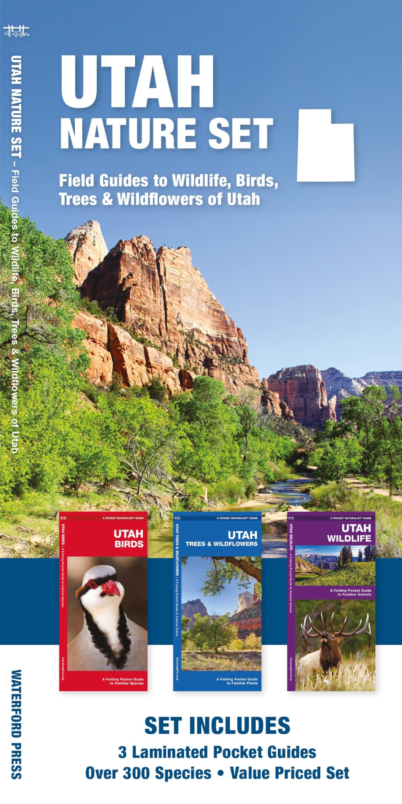 Utah Nature Set: Field Guides to Wildlife, Birds, Trees & Wildflowers of Utah (Nature Observation North America)
